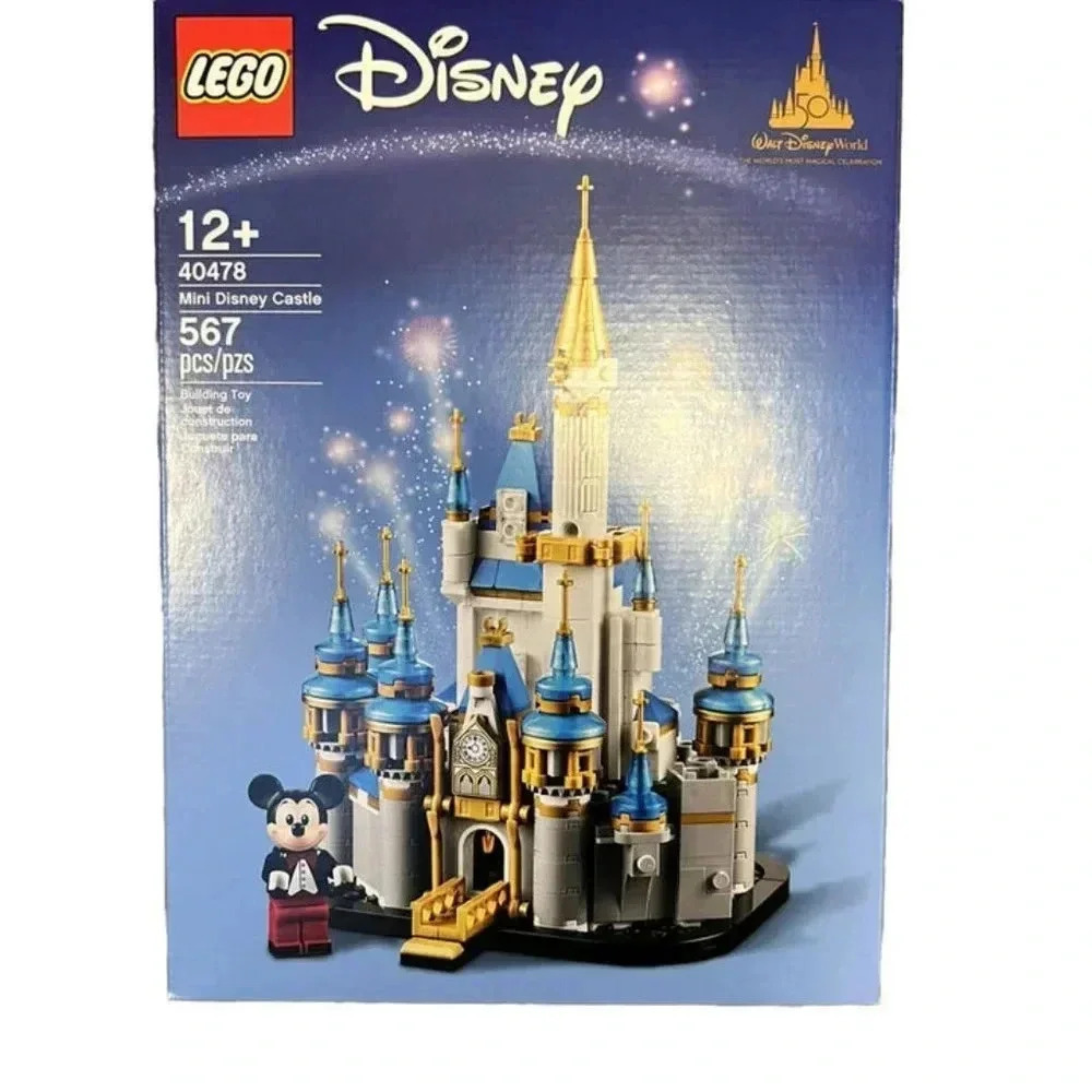 NEW LEGO 50th Anniversary Mini Disney Castle + Mickey Mouse Mini-Figure … - Picture 2 of 5